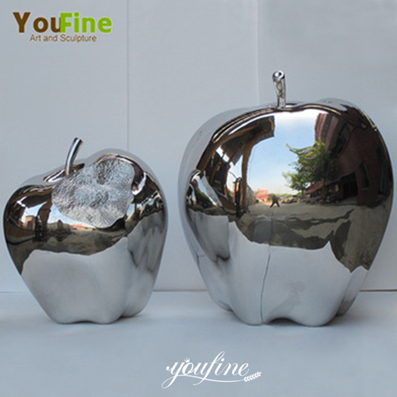 2020 Mirror Polished Modern Metal Sculpture In Stainless Steel For Sale Details