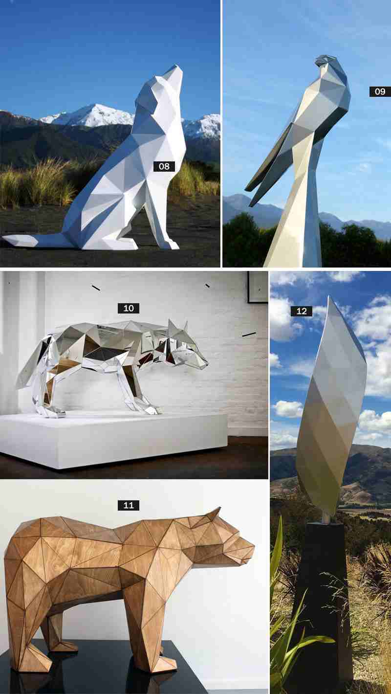 High-polished Stainless Steel Horse Sculpture Design