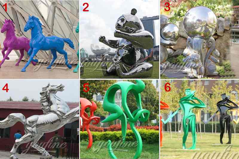 Outdoor Stainless Steel Elephant SculptureOutdoor Stainless Steel Elephant Sculpture
