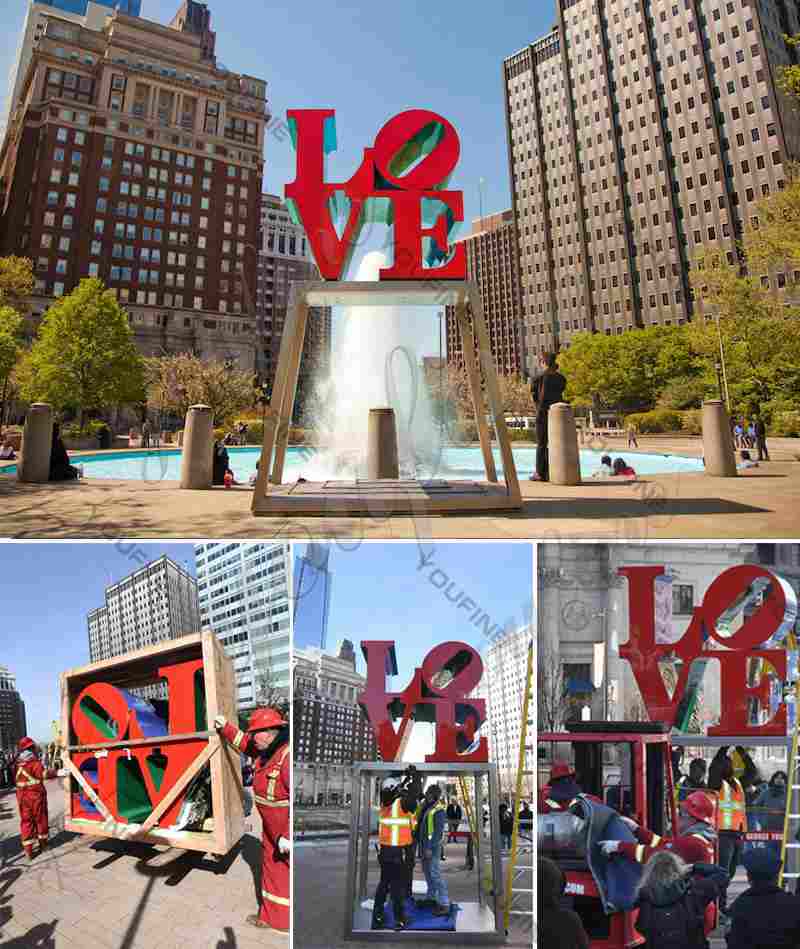 Modern Stainless Steel Sculptures