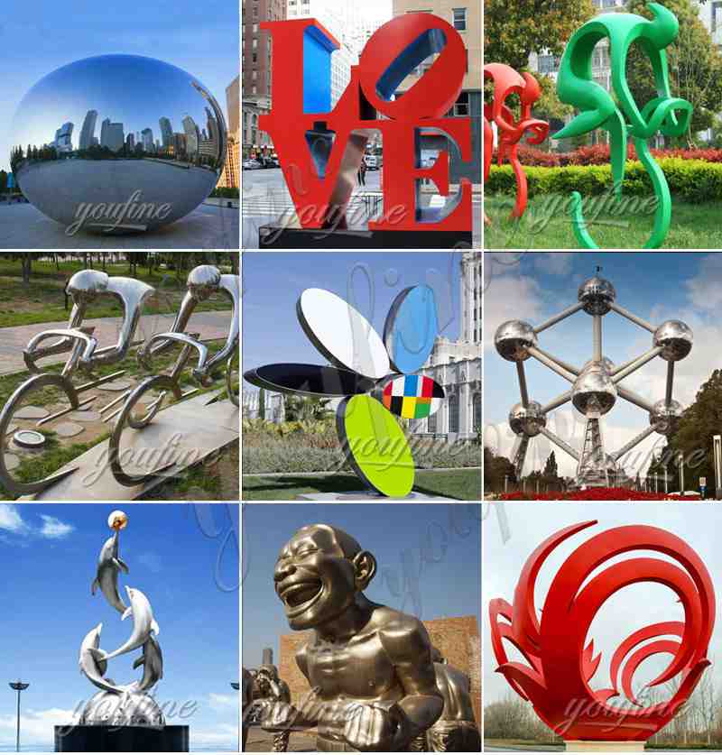 Stainless Steel Sculptures