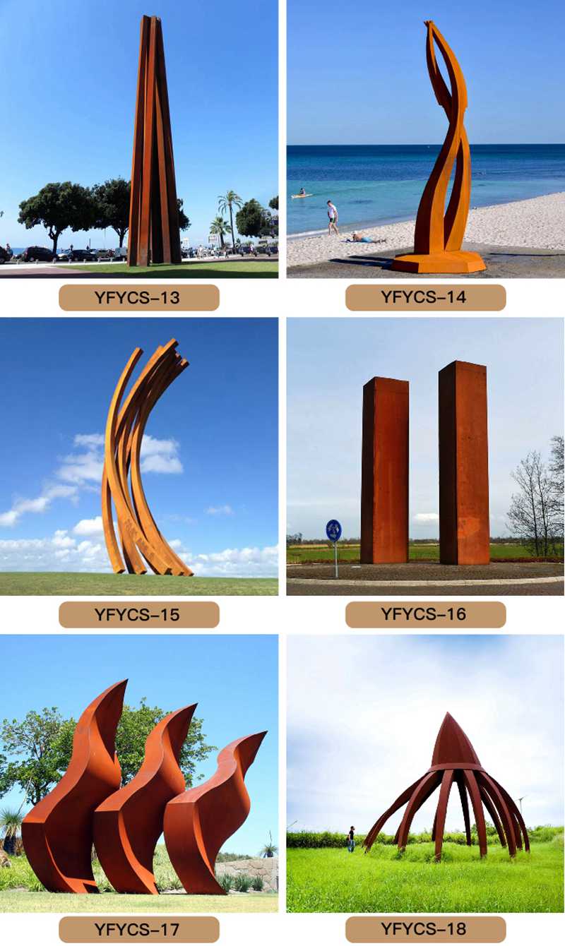 Large Outdoor Abstract Metal Art Sculpture for Sale 