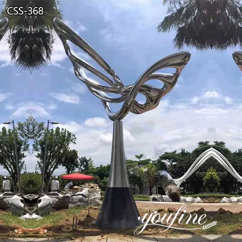 Outdoor Large Metal Butterfly Sculpture Art for Garden for Sale CSS