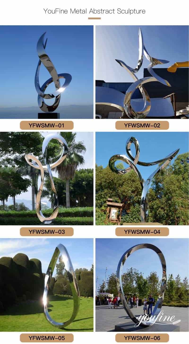 Stainless steel sculpture factory