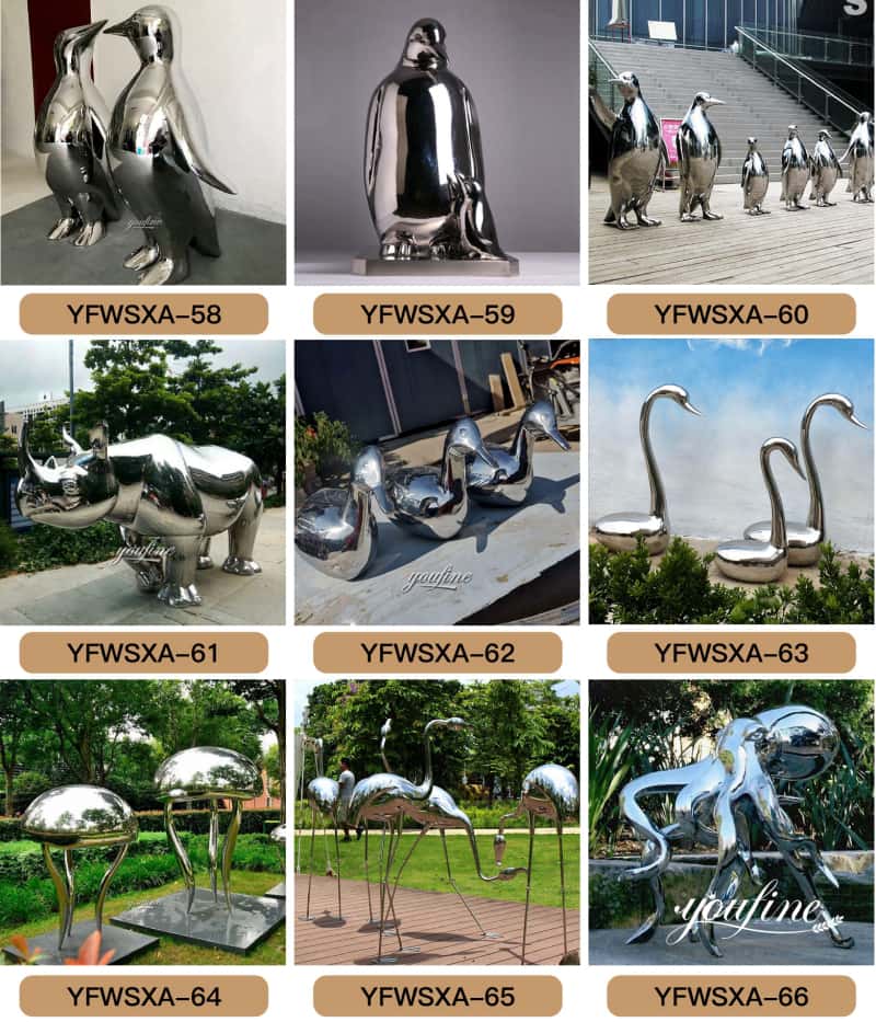 Metal animal sculpture (3)