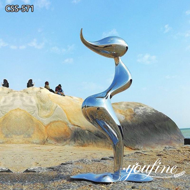 abstract stainless steel sculpture-YouFine Sculpture (2)