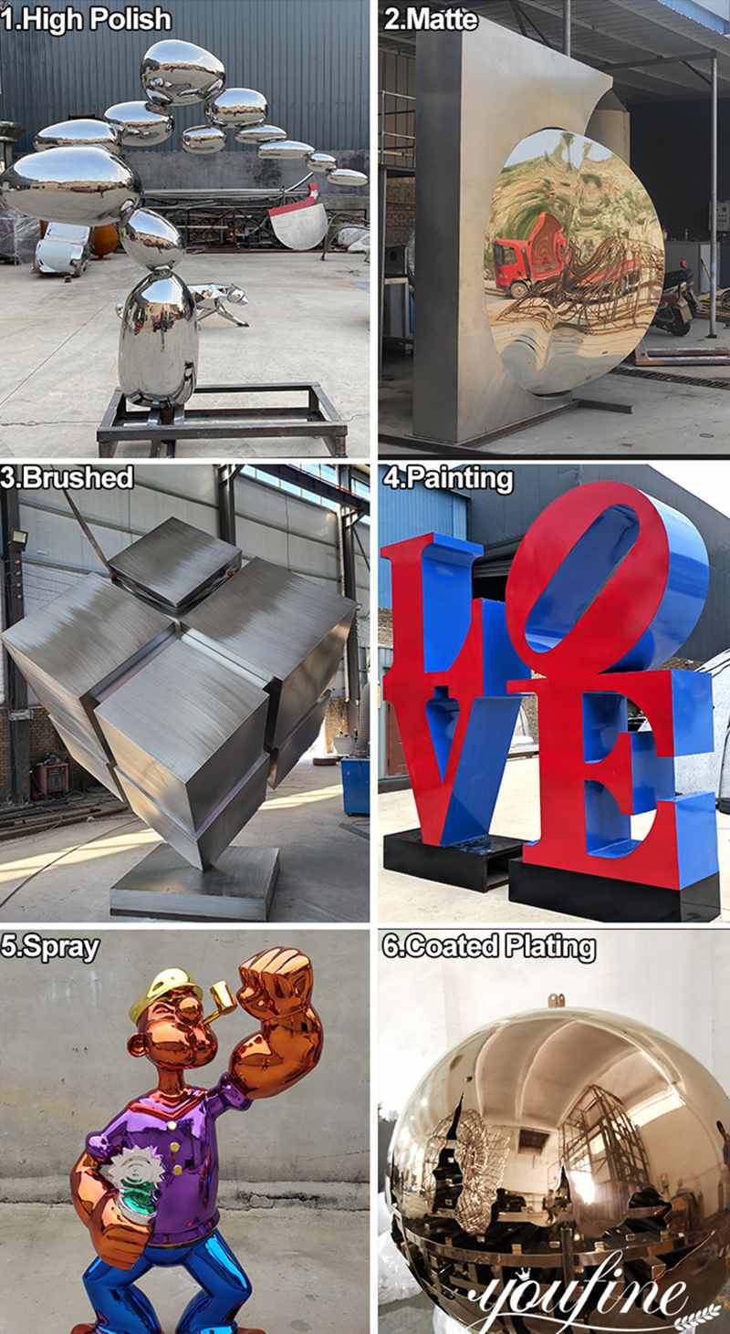 stainless steel animal sculpture - YouFine Sculpture