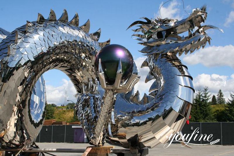 chinese dragon sculpture - YouFine Sculpture (1)