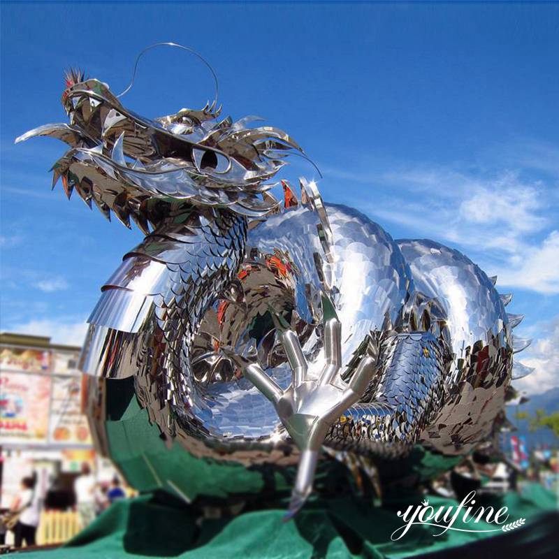 metal dragon statue - YouFine Sculpture (2)