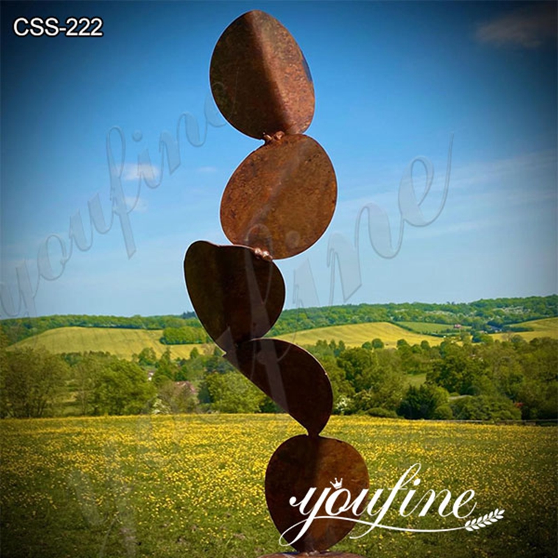 Unique Corten Steel Garden Art Outdoor Decor CSS-222