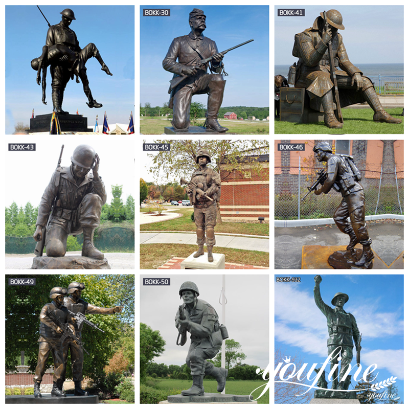  Military Greek Spartan Soldier Statue Outdoor Decor Factory Supplier BOK1-107