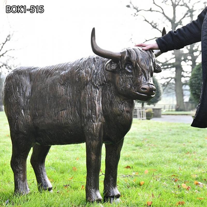 bronze cow sculpture (1)