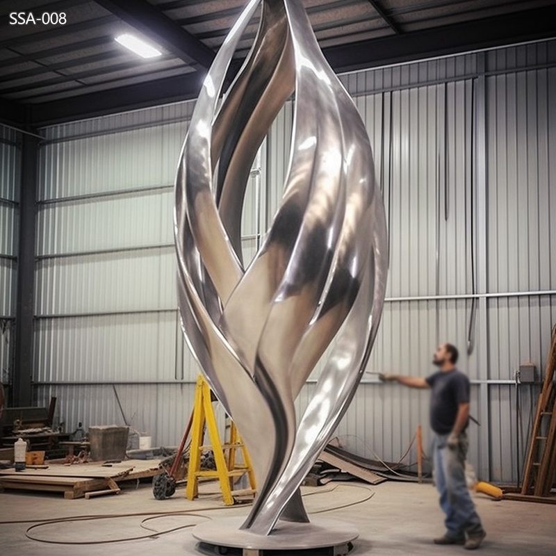 outdoor metal abstract sculpture (2)