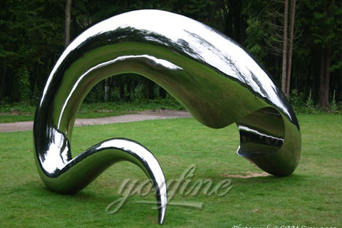 China Factory of Mirror Stainless Steel Sculptures