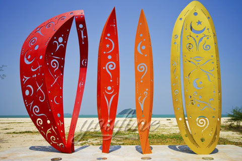 Modern Metal Sculpture with High Quality Stainless Steel