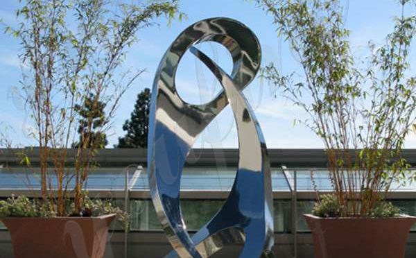 Large Size Abstract Stainless Steel Metal Sculpture with Competitive Price CSS-159