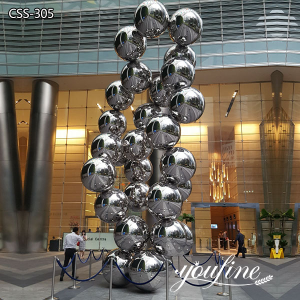 Modern Large Ball Tree Metal Sculpture Decor for Sale CSS-305