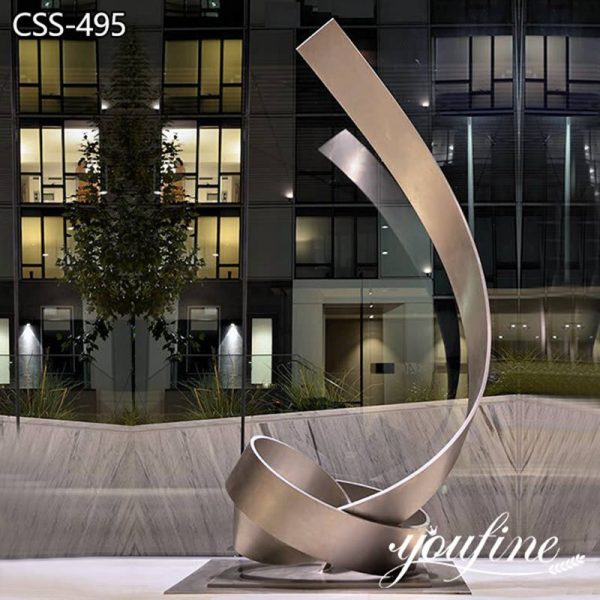 Modern Metal Sculpture Abstract Art Design for Sale CSS-505